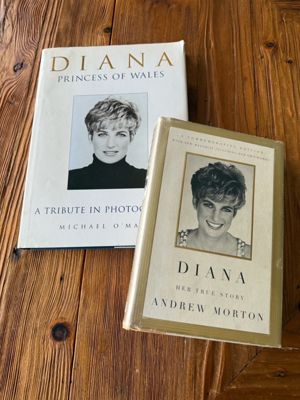 Diana Hardcover Book Set - White and Gold Covers